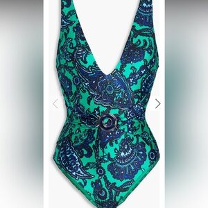 Zimmermann One Piece Swimsuit with Paisley Print